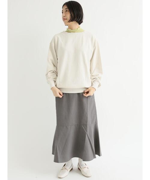 Lugnoncure（ルノンキュール）の「ハイネックシアートップス（ニット/セーター・レディース・ブラック/ブルー/グリーン/キナリ・ﾌﾘ-）」の15枚目の写真