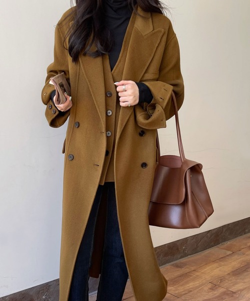 ベスト付きウールロングコート チェスターコート Smile Orchid スマイルオーキッド のファッション通販 Zozotown