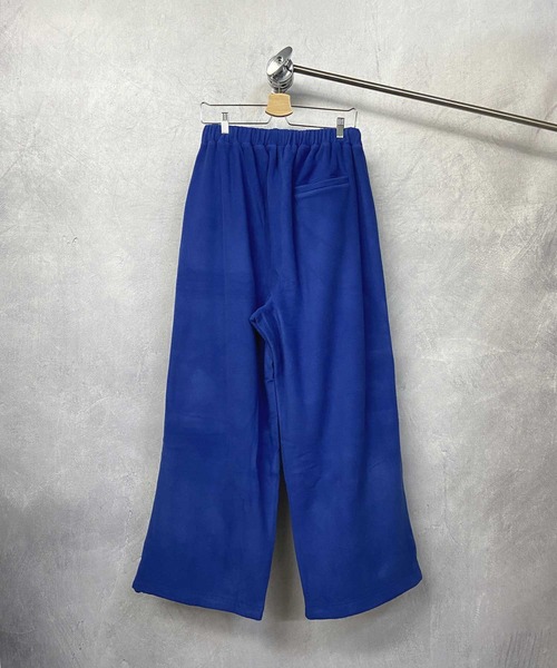 Beno(ビーノ)の「カラーマイクロフリース ワイドバルーン ドローコード パンツ(スウェットパンツ・メンズ・ブラック/ブルー/ホワイト/オレンジ/パープル/グリーン・L/M)」の11枚目の写真