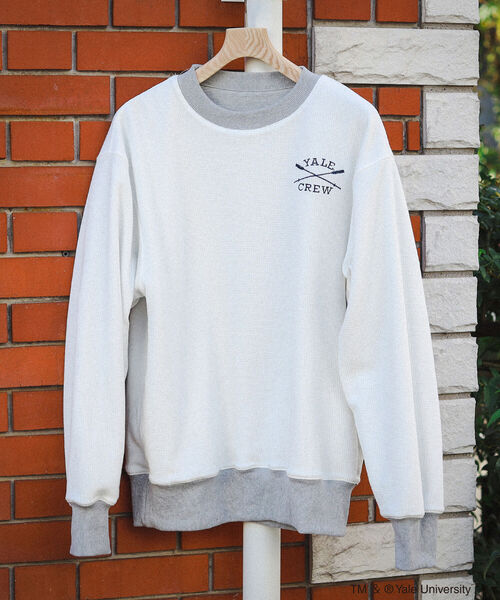 wiffle（ウィッフル）の「Wiffle / Reversible College Crew（スウェット・メンズ・グレー/ネイビー・SMALL/MEDIUM/LARGE/X-LARGE）」の3枚目の写真