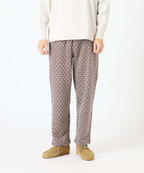 JOURNAL STANDARD relume（ジャーナルスタンダード　レリューム）の「ジャガードパターン 1タックイージーパンツ（スラックス・メンズ・ベージュ/ブラウン/キャメル・LARGE/MEDIUM）」の13枚目の写真