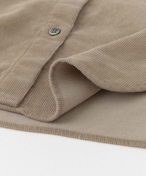 URBAN RESEARCH DOORS（アーバンリサーチドアーズ）の「『親子リンク』コーデュロイシャツワンピース(KIDS)（ワンピース・キッズ・ベージュ/グリーン・105/120/135）」の19枚目の写真