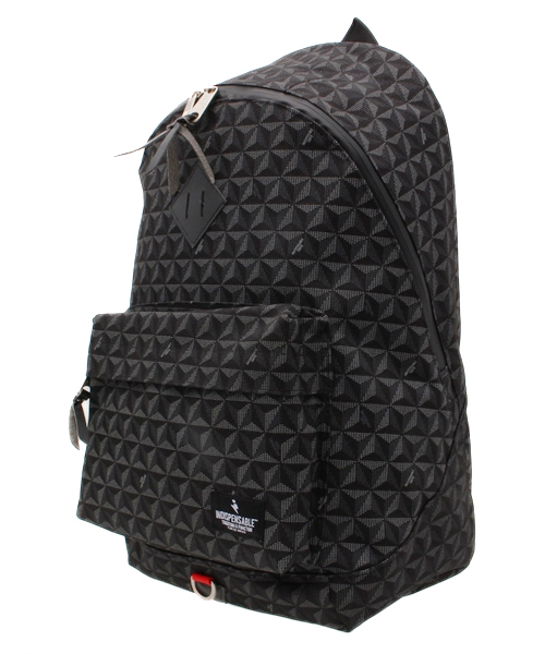 INDISPENSABLE (インディスペンサブル)の「WEGO/INDISPENSABLE デイパック DOUBLE O(バックパック/リュック・メンズ・ブラック/ブラック系その他/その他1/その他2・FREE)」の20枚目の写真