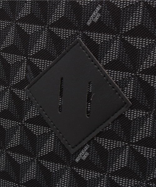 INDISPENSABLE (インディスペンサブル)の「WEGO/INDISPENSABLE デイパック DOUBLE O(バックパック/リュック・メンズ・ブラック/ブラック系その他/その他1/その他2・FREE)」の13枚目の写真