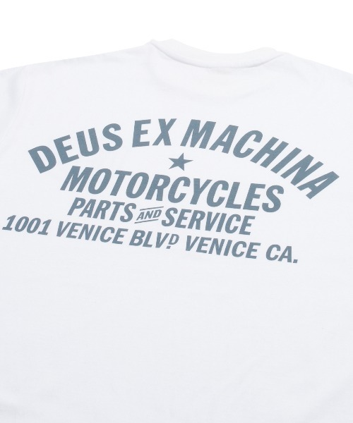 DEUS EX MACHINA(デウスエクスマキナ)の「【ZOZO限定】VENICE ADDRESS TEE(Tシャツ/カットソー・メンズ・ホワイト/ブラック・MEDIUM/LARGE/X-LARGE)」の8枚目の写真