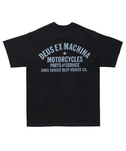 DEUS EX MACHINA(デウスエクスマキナ)の「【ZOZO限定】VENICE ADDRESS TEE(Tシャツ/カットソー・メンズ・ホワイト/ブラック・MEDIUM/LARGE/X-LARGE)」の3枚目の写真