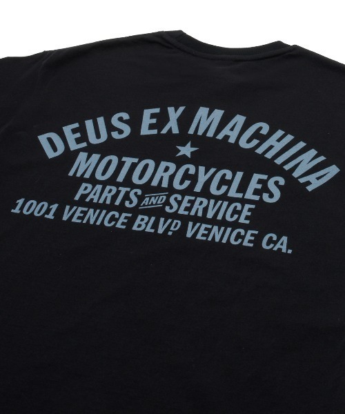 DEUS EX MACHINA(デウスエクスマキナ)の「【ZOZO限定】VENICE ADDRESS TEE(Tシャツ/カットソー・メンズ・ホワイト/ブラック・MEDIUM/LARGE/X-LARGE)」の5枚目の写真