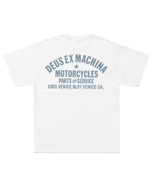 DEUS EX MACHINA(デウスエクスマキナ)の「【ZOZO限定】VENICE ADDRESS TEE(Tシャツ/カットソー・メンズ・ホワイト/ブラック・MEDIUM/LARGE/X-LARGE)」の6枚目の写真