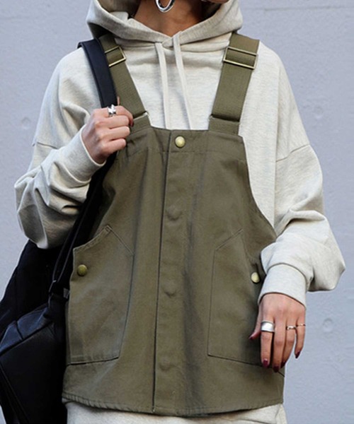 antiqua(アンティカ)の「ベスト(ベスト・レディース・ベージュ・FREE)」の4枚目の写真