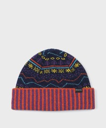 PS Paul Smith | 【オンラインショップ限定】フェアアイル ニットキャップ / 220336 ECJ380(ニットキャップ/ビーニー)