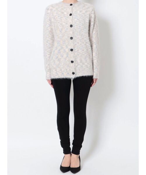 EMODA(エモダ)の「オーバーシャギーカーディガン(カーディガン/ボレロ・レディース・アイボリー/その他/ブラック/その他1・FREE)」の7枚目の写真