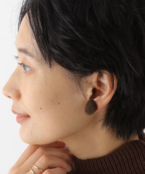 LEPSIM(レプシィム)の「マルチWAYイヤリング 174250(イヤリング・レディース・ブラウン/レッド/カーキ・ONE SIZE)」の4枚目の写真