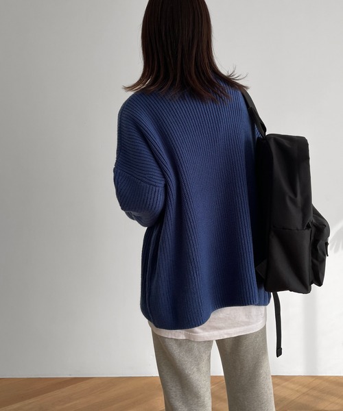 arc(アーク)片あぜハイネックニット