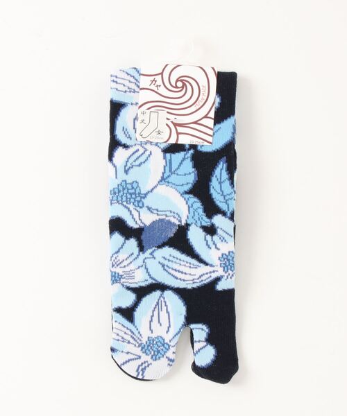 カヤ(カヤ)の「【カヤ】足袋型くつ下23~25cm 花水木(ソックス/靴下・レディース・その他・FREE)」の2枚目の写真