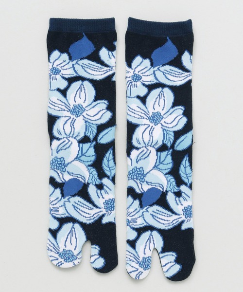 カヤ(カヤ)の「【カヤ】足袋型くつ下23~25cm 花水木(ソックス/靴下・レディース・その他・FREE)」の3枚目の写真