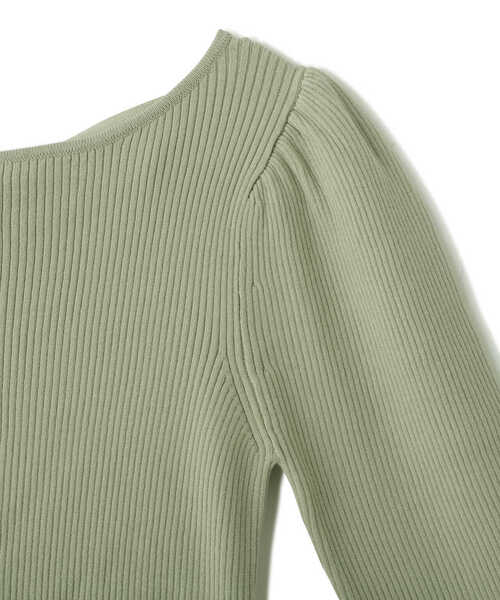 PROPORTION BODY DRESSING(プロポーションボディドレッシング)の「バックリボンニット / 1213170105(ニット/セーター・レディース・イエロー/ホワイト系その他/グリーン・FREE)」の15枚目の写真