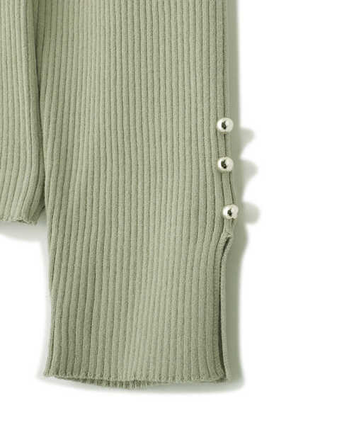 PROPORTION BODY DRESSING(プロポーションボディドレッシング)の「バックリボンニット / 1213170105(ニット/セーター・レディース・イエロー/ホワイト系その他/グリーン・FREE)」の9枚目の写真