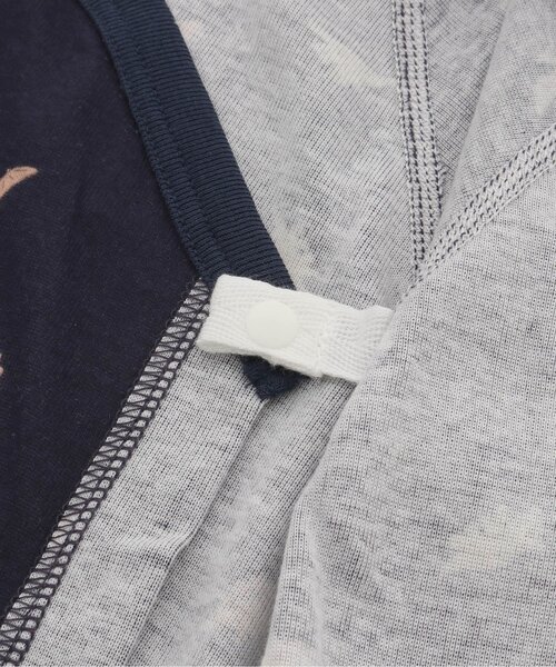 apres les cours（アプレレクール）の「ベビー半袖グレコ肌着（肌着・キッズ・ピンク/キナリ/ネイビー/アイボリー・70/80）」の18枚目の写真