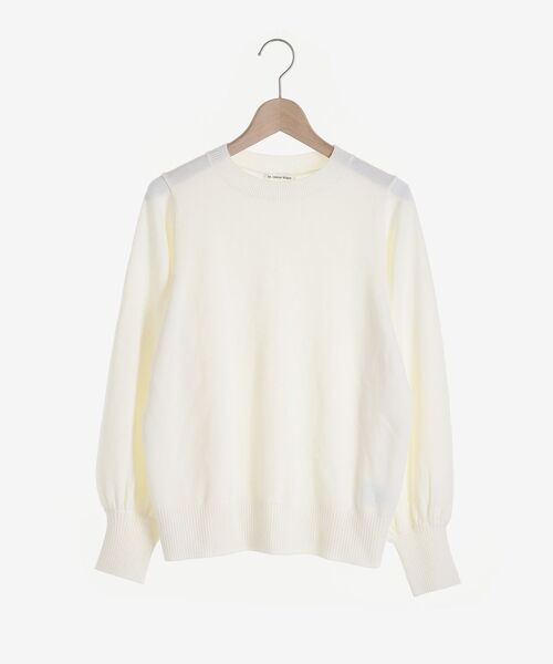 le.coeur blanc（ルクールブラン）の「バックパールニットプルオーバー（ニット/セーター・レディース・ブラック/グレー/オフホワイト・38）」の16枚目の写真