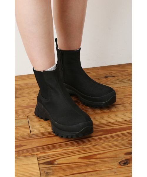 RODEO CROWNS WIDE BOWL（ロデオクラウンズワイドボウル）の「O/D SIDE GOA BOOTS（ブーツ・レディース・カーキ/ブラック・MEDIUM/LARGE）」の7枚目の写真