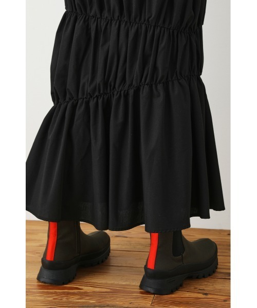 RODEO CROWNS WIDE BOWL（ロデオクラウンズワイドボウル）の「O/D SIDE GOA BOOTS（ブーツ・レディース・カーキ/ブラック・MEDIUM/LARGE）」の19枚目の写真