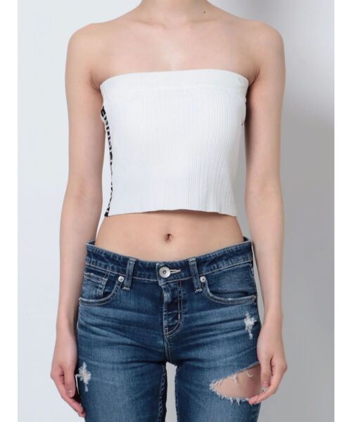 GYDA(ジェイダ)の「ベアサイドジャカードニットTOPS(ニット/セーター・レディース・ブラック/オフホワイト/オレンジ・FREE)」の18枚目の写真