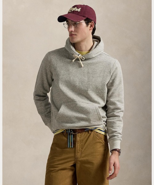 POLO RALPH LAUREN（ポロ ラルフ ローレン）の「フリース フーディ（パーカー・メンズ・グレー系・L/M/S/XL/XS/XXL）」の5枚目の写真
