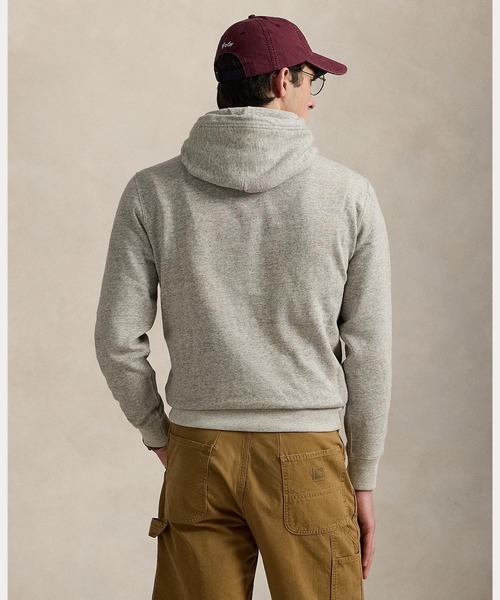 POLO RALPH LAUREN（ポロ ラルフ ローレン）の「フリース フーディ（パーカー・メンズ・グレー系・L/M/S/XL/XS/XXL）」の4枚目の写真