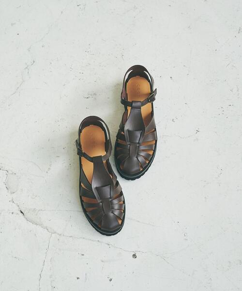 coen（コーエン）の「グルカサンダル（サンダル・レディース・ブラック/オフホワイト/ブラウン・S/M/L/XL）」の13枚目の写真