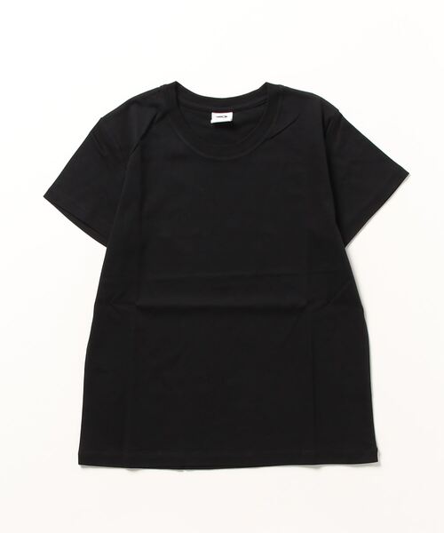 TIGORA(ティゴラ)の「ティゴラ TIGORA シルケットコットンTシャツ(Tシャツ/カットソー・レディース・ライトグリーン/ライトベージュ/ブラック/ホワイト・XL/S/M/L)」の1枚目の写真