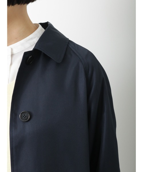 Lugnoncure（ルノンキュール）の「撥水加工ステンカラーコート（ステンカラーコート・レディース・オフホワイト/ネイビー/ベージュ・ﾌﾘ-）」の13枚目の写真