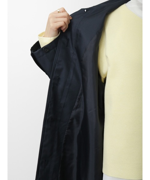 Lugnoncure（ルノンキュール）の「撥水加工ステンカラーコート（ステンカラーコート・レディース・オフホワイト/ネイビー/ベージュ・ﾌﾘ-）」の17枚目の写真