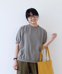 PAR ICI（パーリッシィ）の「空紡インレイ製品染め ラグランTシャツ（Tシャツ/カットソー）」