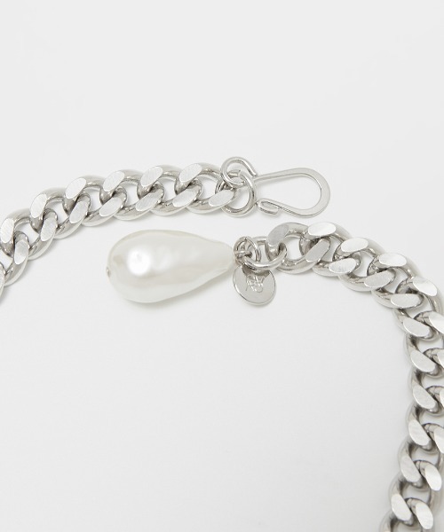G.V.G.V.（ジーヴィージーヴィー）の「PEARL CHOKER（チョーカー・レディース・シルバー・ONE SIZE）」の5枚目の写真