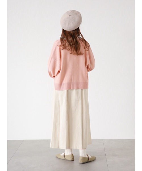 ehka sopo（エヘカソポ）の「フロントボタンジャンスカ（ワンピース・レディース・ベージュ/グリーン/キナリ・ﾌﾘ-）」の16枚目の写真