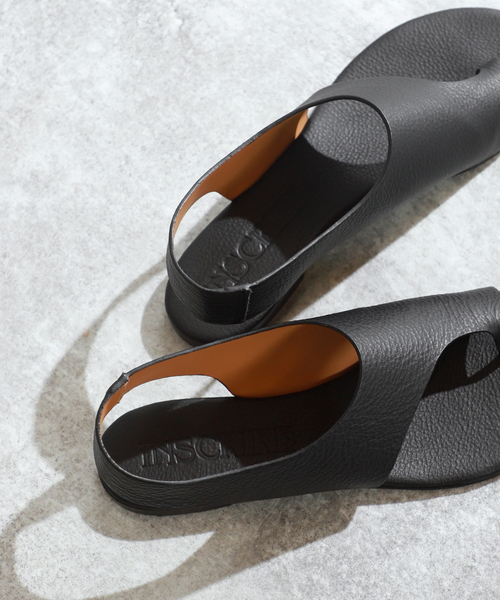 VERMEIL par iena(ヴェルメイユパーイエナ)の「【INSCRIRE/アンスクリア】Sandal(サンダル・レディース・ブラック・38/36)」の3枚目の写真