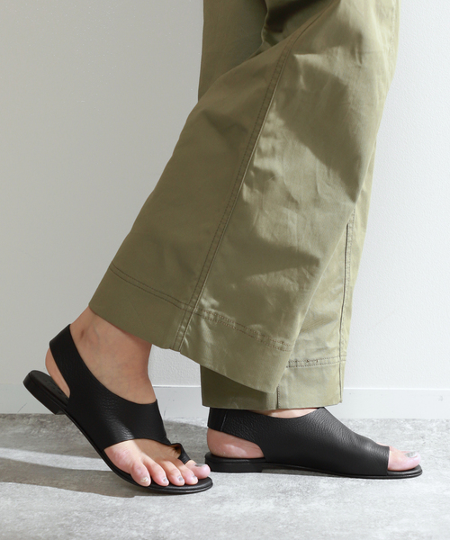 VERMEIL par iena(ヴェルメイユパーイエナ)の「【INSCRIRE/アンスクリア】Sandal(サンダル・レディース・ブラック・38/36)」の9枚目の写真