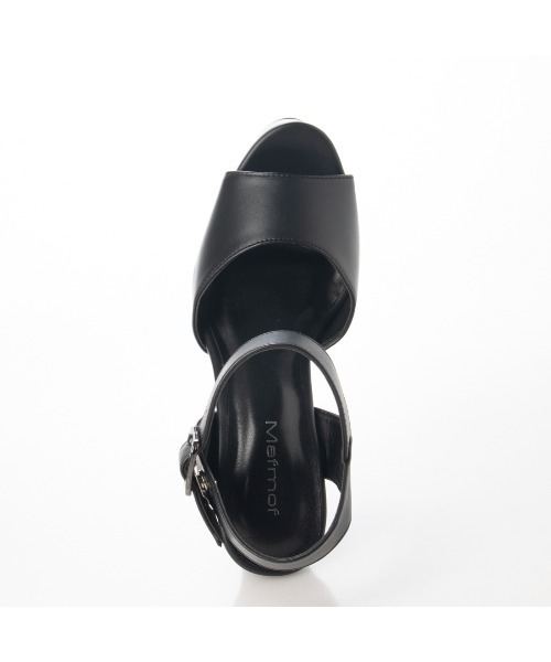 Mafmof(マフモフ)の「Mafmof(マフモフ)チャンキーヒールアンクルベルトストラップサンダル(サンダル・レディース・グレー/ブラック/ホワイト系その他・LL/L/M/S)」の19枚目の写真