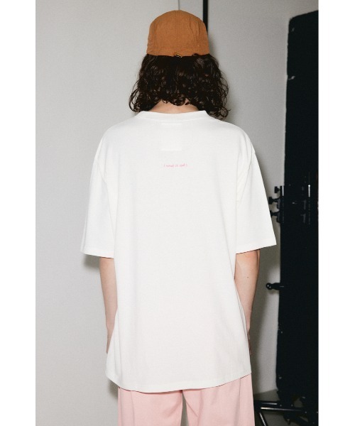 tシャツ (What it isNt) x SLY LARGE T/SH マークゴンザレス コラボ ビッグサイズ オーバーサイズ Tシャツ プリント SLY（スライ）の「(What it isNt) x SLY LARGE T/SH マーク