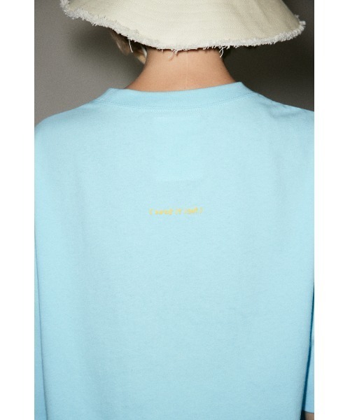 tシャツ (What it isNt) x SLY LARGE T/SH マークゴンザレス コラボ ビッグサイズ オーバーサイズ Tシャツ プリント SLY（スライ）の「(What it isNt) x SLY LARGE T/SH マーク
