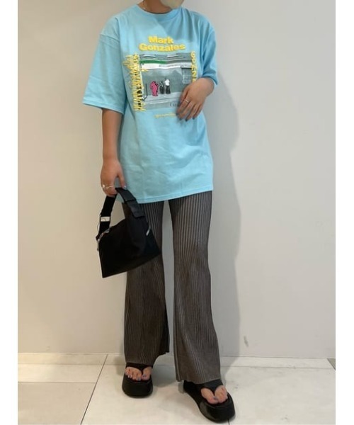 tシャツ (What it isNt) x SLY LARGE T/SH マークゴンザレス コラボ ビッグサイズ オーバーサイズ Tシャツ プリント SLY（スライ）の「(What it isNt) x SLY LARGE T/SH マーク