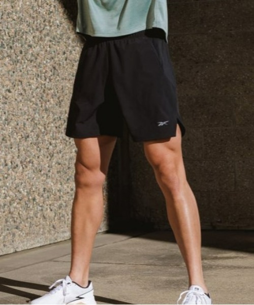 Reebok(リーボック)の「ストレングス 3.0 ショーツ / TS STRENGTH 3.0 Short(その他パンツ・メンズ・ブラック/オレンジ/グリーン/ブルー/グレー/ブルー系その他・LARGE/MEDIUM/SMALL/XX-LARGE/XXX-LARGE/X-LARGE/X-SMALL)」の2枚目の写真