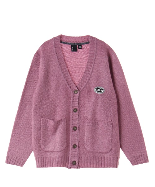 ROXY（ロキシー）の「ROXY LOOSE CARDIGAN/ロキシーカーディガン（カーディガン/ボレロ・レディース・パープル/マルチ・LARGE/MEDIUM）」の4枚目の写真