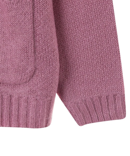 ROXY（ロキシー）の「ROXY LOOSE CARDIGAN/ロキシーカーディガン（カーディガン/ボレロ・レディース・パープル/マルチ・LARGE/MEDIUM）」の8枚目の写真