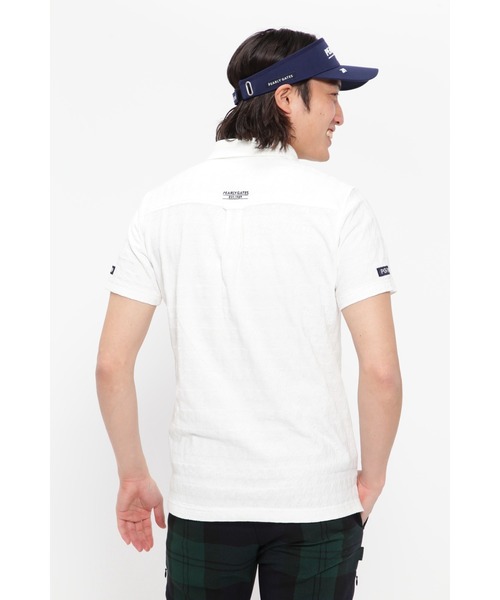 PEARLY GATES】ローゲージ リンクス半袖ポロシャツ