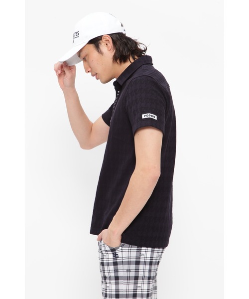 PEARLY GATES】ローゲージ リンクス半袖ポロシャツ