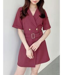 RESEXXY | テーラードショートコンビネゾン(つなぎ/オールインワン)