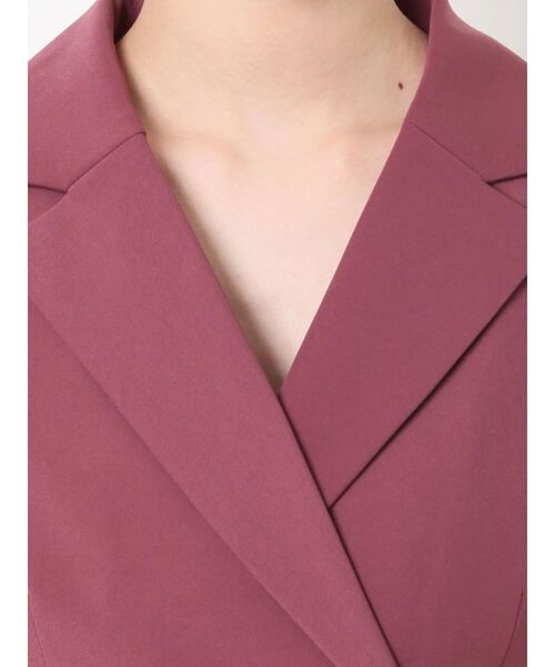 RESEXXY（リゼクシー）の「テーラードショートコンビネゾン（つなぎ/オールインワン・レディース・ブラック/ピンク/アイボリー・FREE）」の8枚目の写真