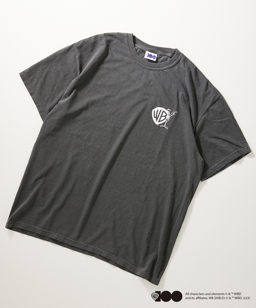 JOURNAL STANDARD relume(ジャーナルスタンダード レリューム)の「【WARNER BROS.】別注 プリントTシャツ(Tシャツ/カットソー・メンズ・ブラック系その他/ブラック/ホワイト/ホワイト系その他・MEDIUM/LARGE)」の5枚目の写真