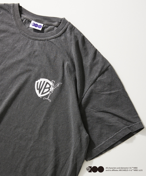 JOURNAL STANDARD relume(ジャーナルスタンダード レリューム)の「【WARNER BROS.】別注 プリントTシャツ(Tシャツ/カットソー・メンズ・ブラック系その他/ブラック/ホワイト/ホワイト系その他・MEDIUM/LARGE)」の6枚目の写真